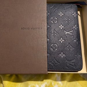 Monogram Empriente Leather Zippy Wallet